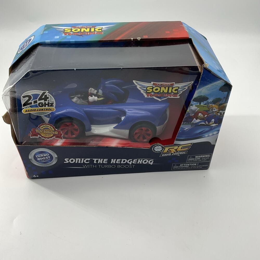 NKOK Sonic the Hedgehog With Turbo Boost 1:16 Car - Blue (NKK601)